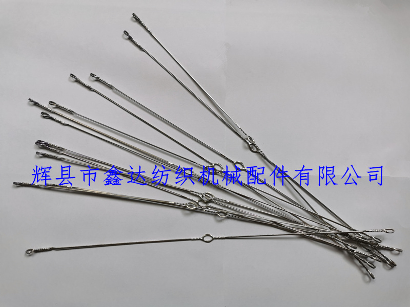 Heald wire of small heald ear and big eye steel wire jacquard machine