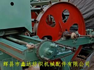 高速分條整經(jīng)機懸掛部位的細(xì)節(jié)圖